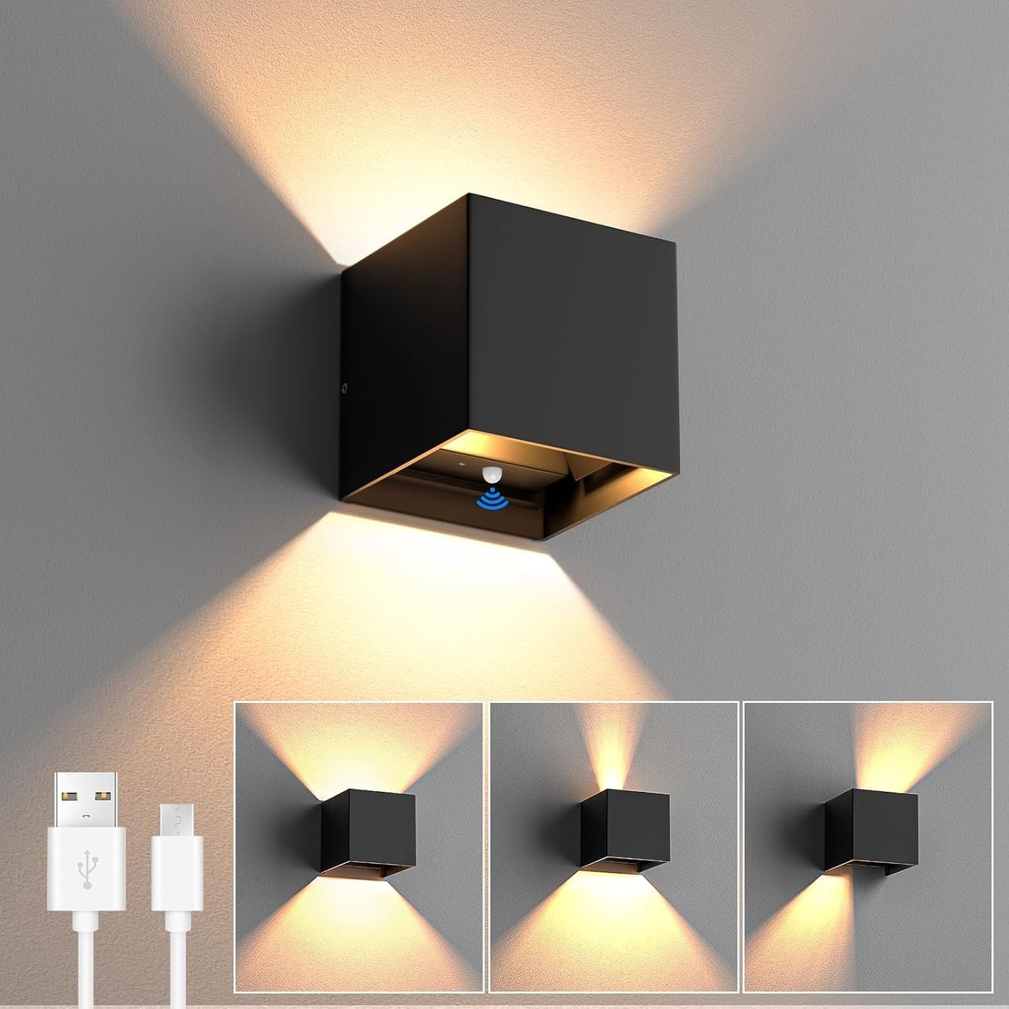 Draadloze Wandlamp met Bewegingssensor